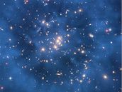 Prstenec temné hmoty v kup galaxií Cl 0024+17 
