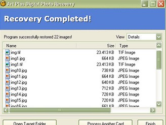 Free Art Plus Digital Photo Recovery