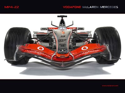 Monopost Vodafone McLaren Mercedes