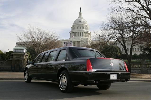 Cadillac DTS: Limuzína pro prezidenta USA - Cadillac One