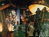 Jörg Immendorf: Cafe Deutschland I (1978)