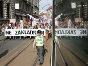 Praha dnes zaije dalí protest prot radaru. Ilustraní foto.