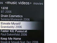 Microsoft Zune - music videos