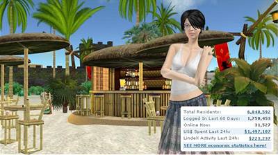 Virtuální svt Second Life