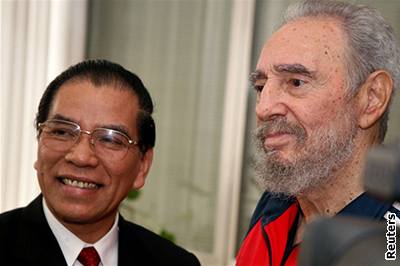 Fidel Castro na fotografii z letoního ervna.