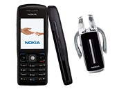 Nokia E50 a sluchátko Nokia BH-200