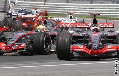 Hamilton a Alonso