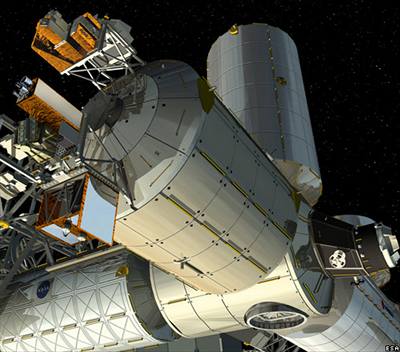 Evropská laborato Columbus bude souástí ISS