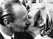 Alexandr Dubček a Jaroslava Machová Alexandr Dubček a Jaroslava Machová