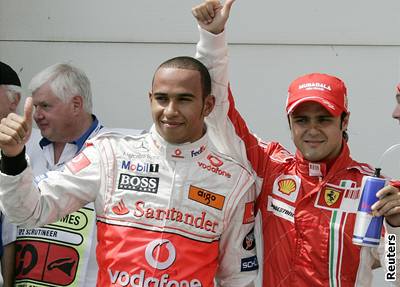 Hamilton a Massa