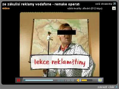 Remake reklamy Vodafone