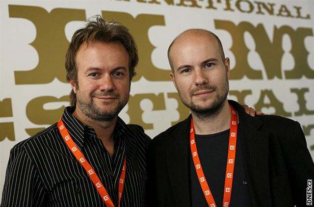 MFFKV - delegace k filmu Pudor (Ostych) - Tristán Ulloa a David Ulloa