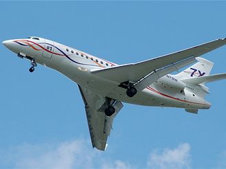 Dassault Falcon 7X pipraven pro prvnho zkaznka