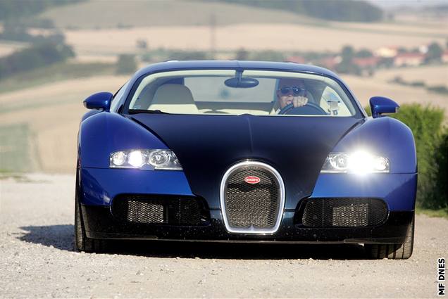 Radim Passer a jeho Bugatti Veyron