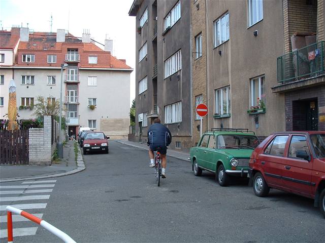 Práv jízda na ervenou je astou píinou nehody cyklist.