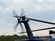 Vrtulnk Sikorski S-76 - detail koncov sti ocasu s roztoenou vrtul