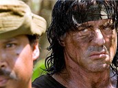 Sylvester Stallone ve filmu John Rambo (je uvádn té po názvem Rambo IV)