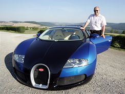 Radim Passer a jeho Bugatti Veyron