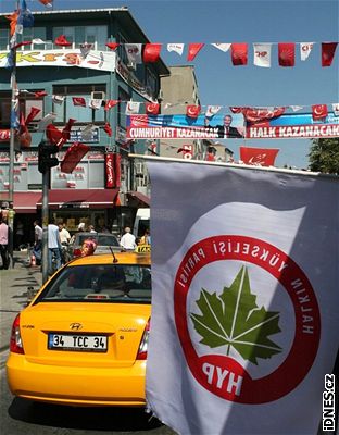 Volby v Turecku - propagace strany HYP