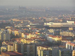 Kongresov centrum a Prask hrad