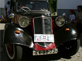 Karlovarsk Vetern rallye - Tatra 57a limusine (1935)