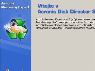 Acronis Disk Director 10 CZ