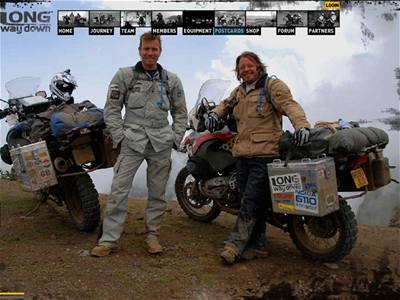 Ewan McGregor a Charley Boorman na cest zvané Long Way Down