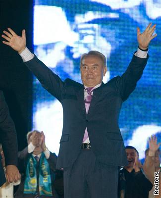 Kazaský prezident Nursultan Nazarbajev