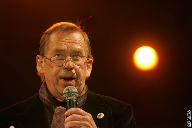 Václav Havel na festivalu v Trutnov