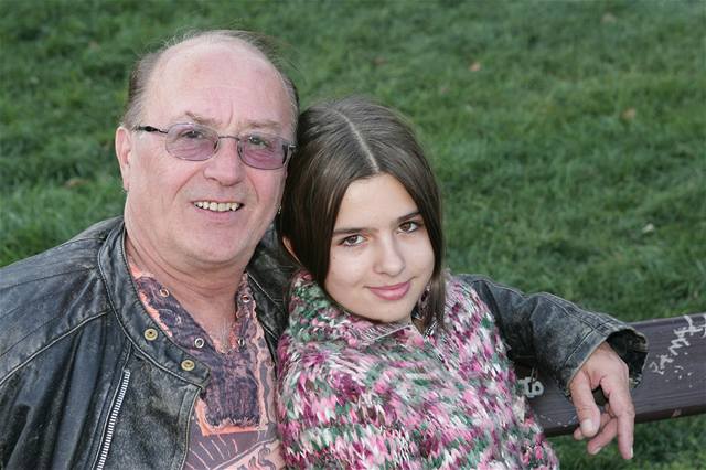 Petr Janda s dcerou Elikou