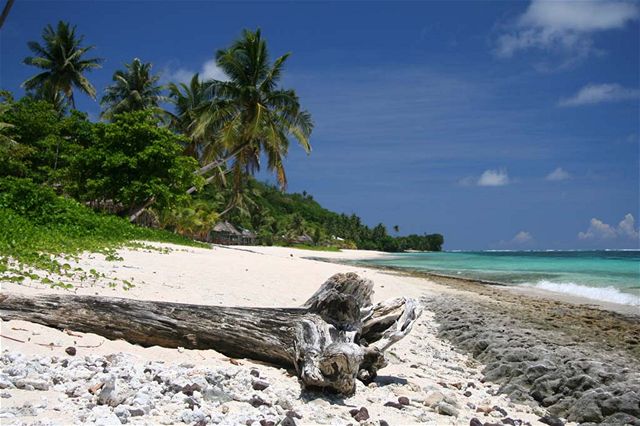 Pacific - Souostroví Samoa, Jiní pobeí ostrova Upolu - Uinný ráj na zemi