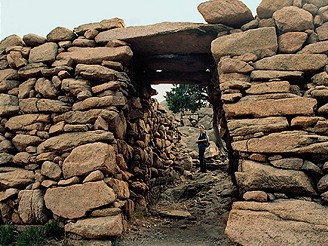 Korsika, pevnost Casteddu dAraghju