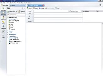 Opera mail