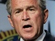 Americk prezident George W. Bush bhem projevu k veternm