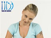 Protahování krční páteře Protahování krční páteře