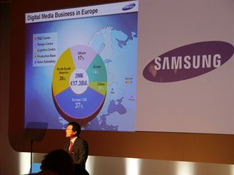 Tiskov konference Samsung (IFA2007)