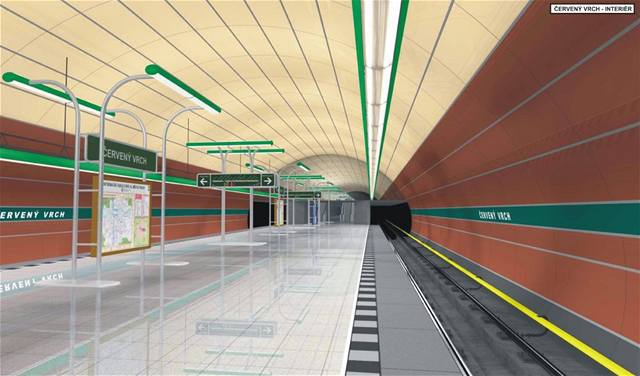 Takto si Metroprojekt pedstavuje novou stanici Motol
