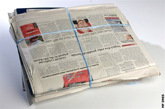 Zmna v DPH zdrauje noviny. Ilustraní foto.