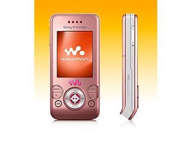 Sony Ericsson W580i Metro Pink