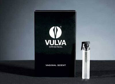 Parfém Vulva s vní enských genitálií propaguje okující kampa