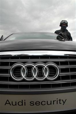 Pancéované Audi A8 Security