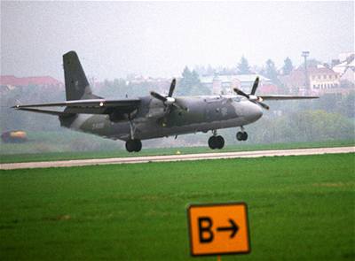 Transportní letoun An-26.