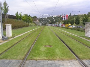 Nejmodernj tra tramvaj - Hluboepy - Barandov