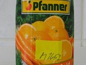 Inspektoi varují: testy v ovocném nápoji znaky Pfanner odhalily plíse.