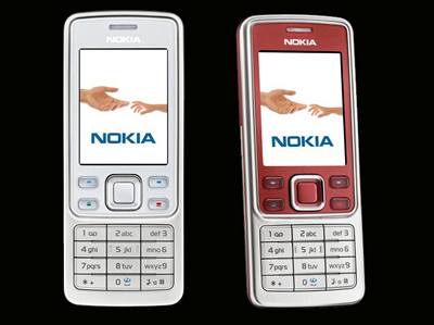 Nokia 6300 White a Red