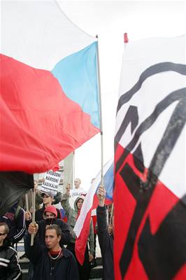 Autonomní nacionalisté poádají Svatováclavský manifest u potetí.