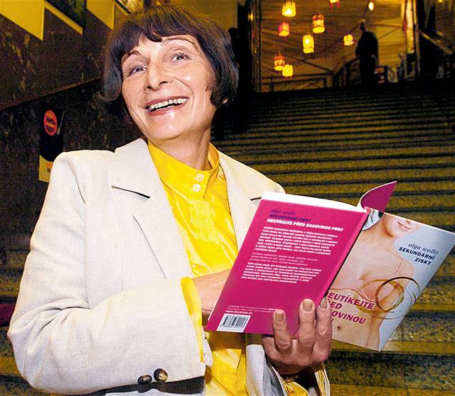 Vlastní zkuenosti onkologické pacientky popsala Olga Walló v kníce Neutíkejte ped rakovinou prsu
