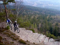 Cyklist na podzimn vyjce