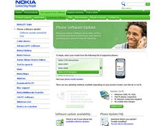 Prbh aktualizace telefonu Nokia pomoc sluby Phone Software Update