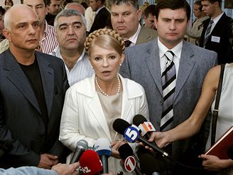 Parlamentn volby na Ukrajin - Julije Tymoenkov